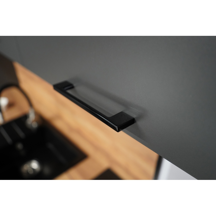 Kuchynská linka ELISE 240 cm v grafitovom prevedení