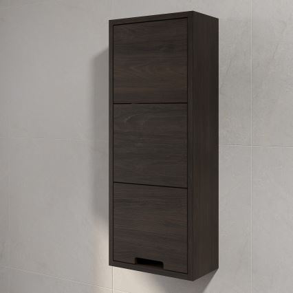 Kúpeľňová nástenná skrinka GRIBSKOV 90 cm hnedá/dub