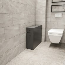 Kúpeľňová skrinka CALENCIA 55x60 cm antracit