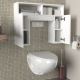 Kúpeľňová skrinka GERONIMO 61x76 cm biela