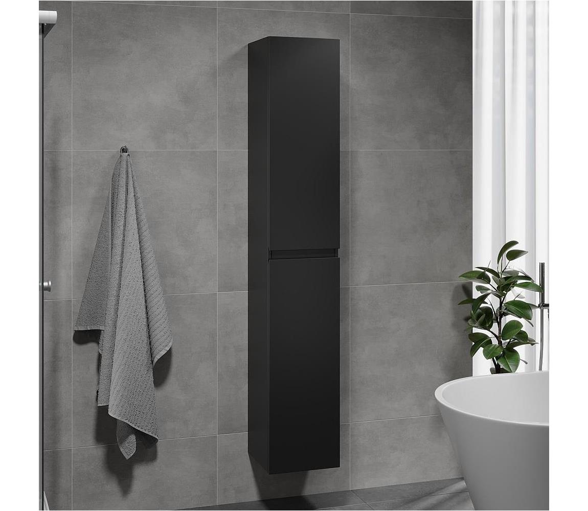 BATH DELUXE Kúpeľňová skrinka KENWOOD 186 cm čierna 04-030-63-02-01