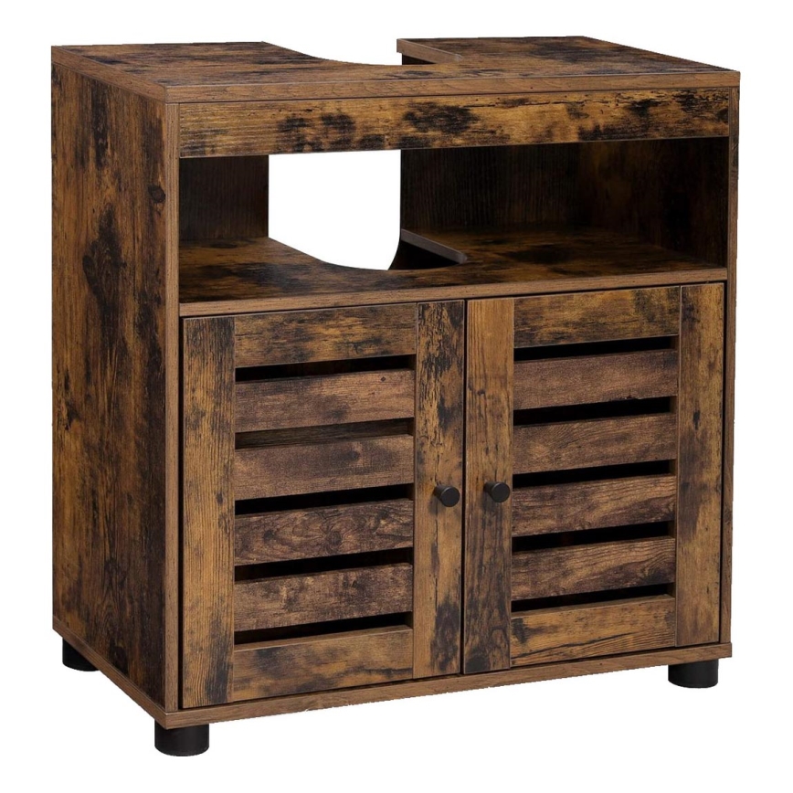 Kúpeľňová skrinka RENE hnedá