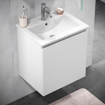 Kúpeľňová skrinka s umývadlom KENWOOD 51x55x41 cm biela