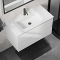 Kúpeľňová skrinka s umývadlom KENWOOD, 91 cm, biela