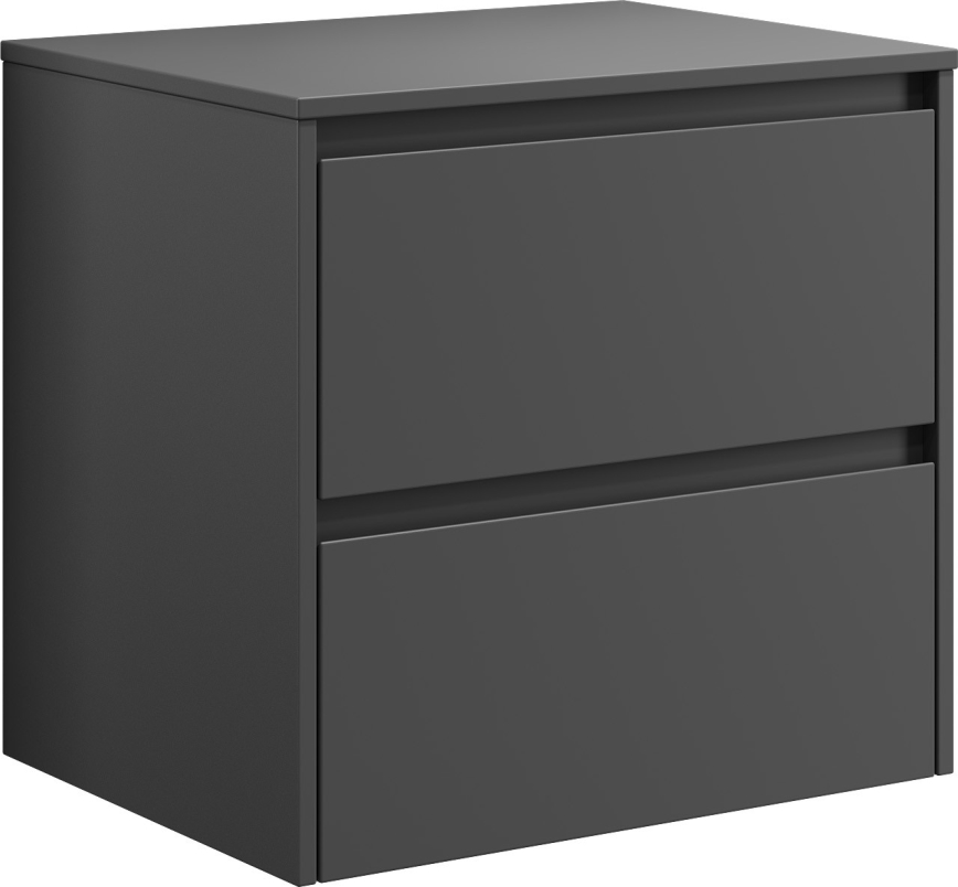 Kúpeľňová skrinka TRONDHEIM pre umývadlo 60 cm, antracit