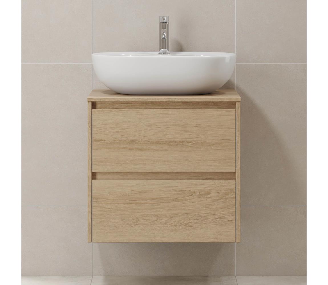 BATH DELUXE Kúpeľňová skrinka TRONDHEIM pre umývadlo 60x57x46 cm dub 03-060-67-86-00