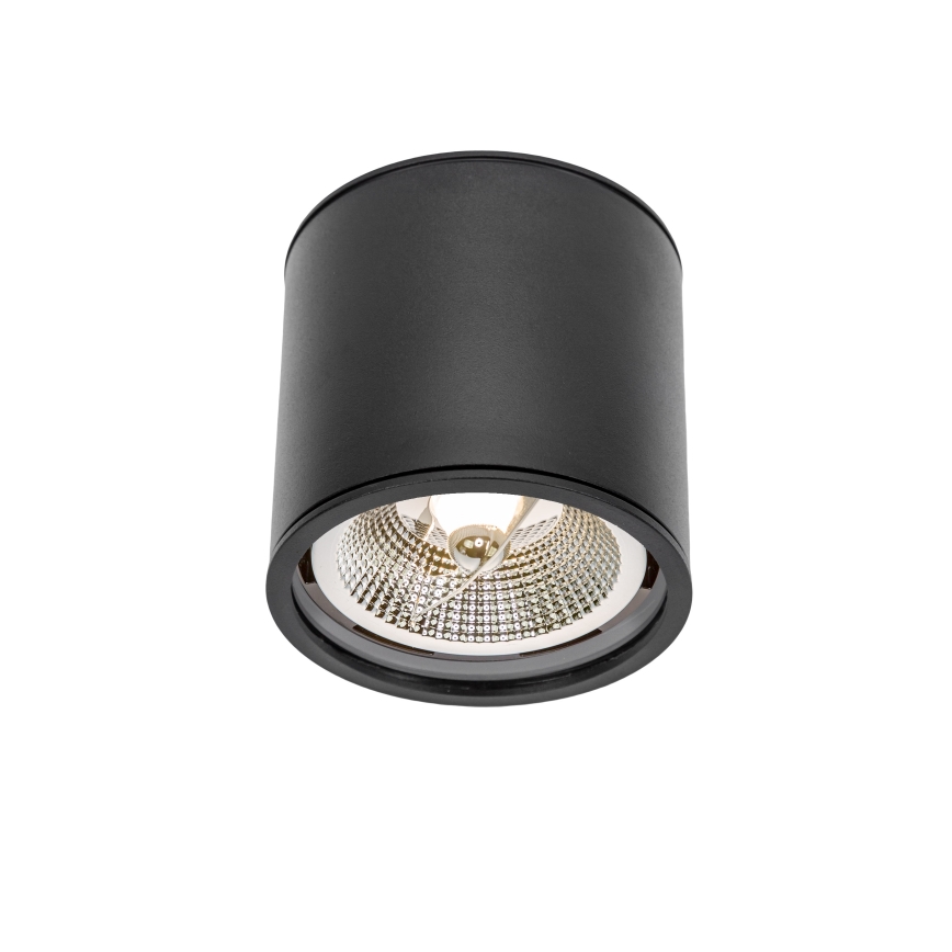 Kúpeľňové bodové svietidlo CHLOE AR111 1xGU10/12W/230V IP65 guľatý čierna