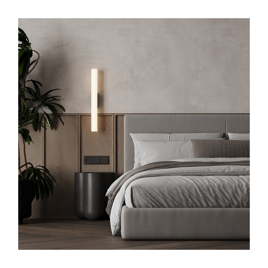 LED kúpeľňové osvetlenie zrkadla LINEA LED/8W/230V 3000/4000/6000K IP44 45 cm matný chróm