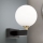 Kúpeľňové nástenné svietidlo MARA 1xG9/20W/230V IP44 čierna
