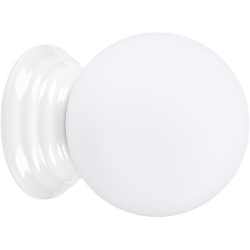 Kúpeľňové nástenné svietidlo ZORI 1xG9/8W/230V IP44 biela