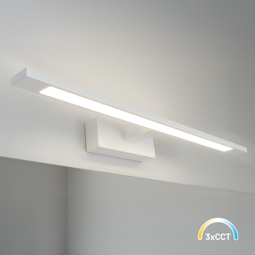 LED osvetlenie zrkadla do kúpeľne KLIMT LED/12W/230V 3000/4000/6000K 60 cm IP44 biela