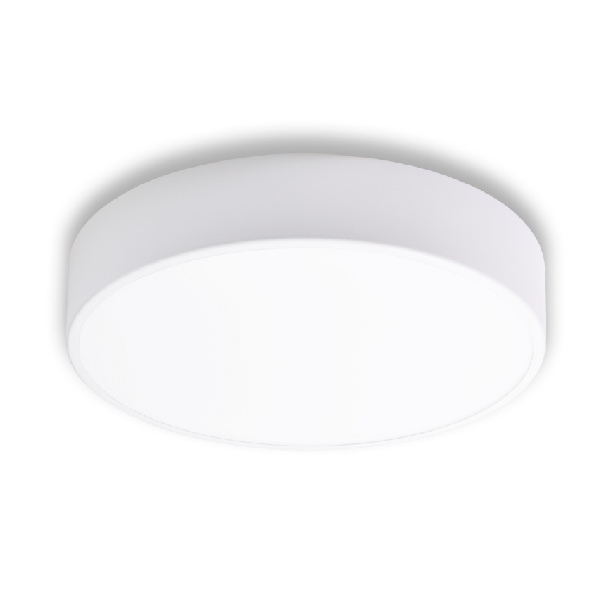 Kúpeľňové stropné svietidlo CLEO 3xE27/24W/230V pr. 40 cm biela IP54