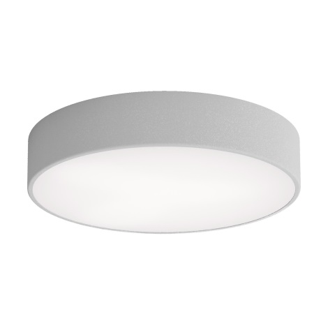 Kúpeľňové stropné svietidlo CLEO 3xE27/24W/230V pr. 40 cm šedá IP54