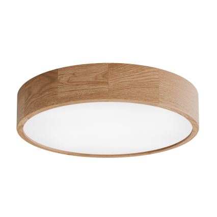 Kúpeľňové stropné svietidlo CLEO 4xE27/24W/230V IP54 pr. 47,5 cm dub