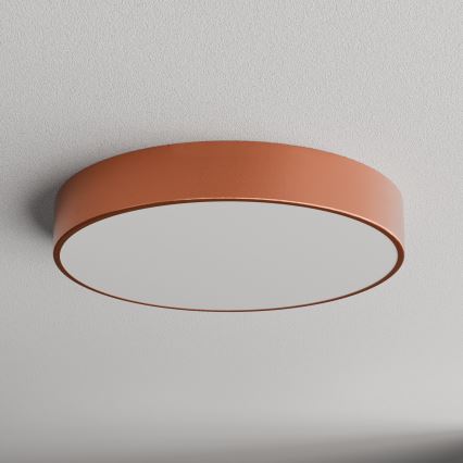 Kúpeľňové stropné svietidlo CLEO 4xE27/24W/230V pr. 50 cm medená IP54