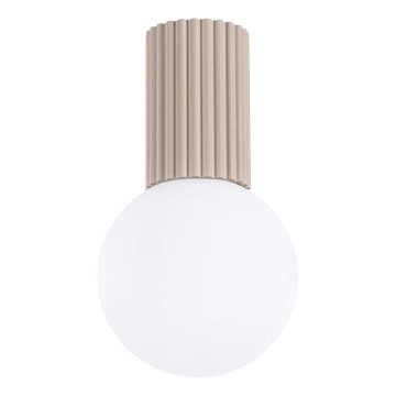 Kúpeľňové stropné svietidlo HALO 1xG9/8W/230V pr. 12 cm IP44 béžová