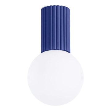 Kúpeľňové stropné svietidlo HALO 1xG9/8W/230V pr. 12 cm IP44 modrá