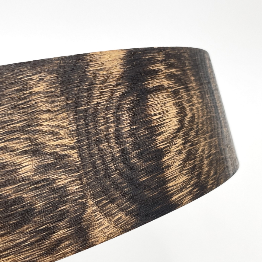 Kúpeľňové stropné svietidlo OAK SMOKY 2xE27/15W/230V IP54 ø 27,5 cm dub/hnedá