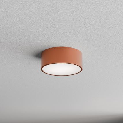 Kúpeľňové stropné svietidlo so senzorom CLEO 1xE27/24W/230V Ø 20 cm IP54 medené