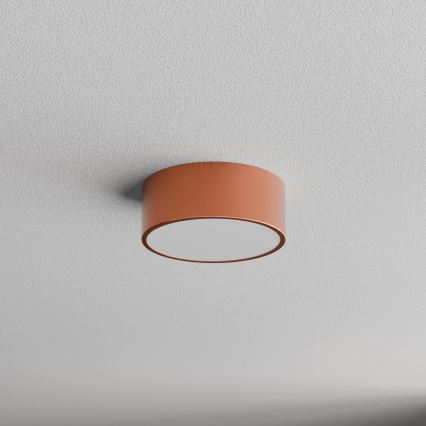 Kúpeľňové stropné svietidlo so senzorom CLEO 1xE27/24W/230V Ø 20 cm IP54 medené