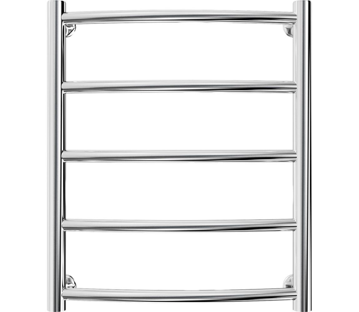 Mario-Radiators Kúpeľňový rebríkový radiátor CLASSIC 88W/230V 50x43 cm nerez/lesklý chróm 1.1.0100.01.P