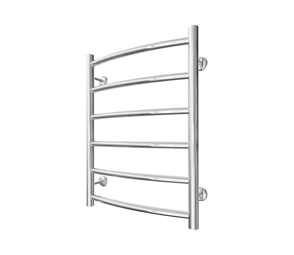 Mario-Radiators Kúpeľňový rebríkový radiátor INOX CLASSIC 120W/230V 57x43 cm nerezová oceľ/lesklý chróm 1.8.044554.P