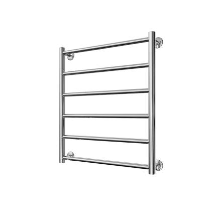 Kúpeľňový rebríkový radiátor INOX FLAT 122W/230V 57x53 cm nerez/lesklý chróm