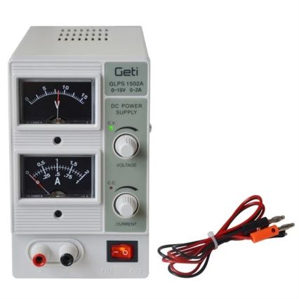 Laboratórny zdroj 1502A 0-15V/0-2A
