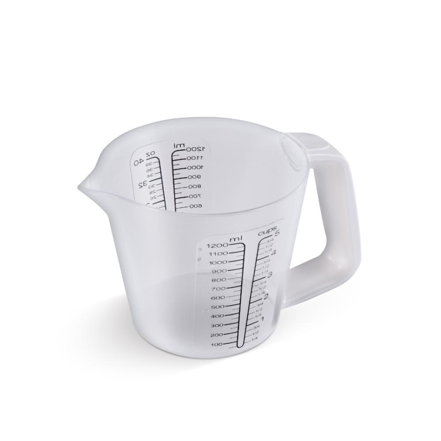 Lamart - Digitálna kuchynská váha s odmerkou 2xAAA biela