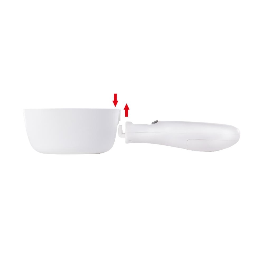 Lamart - Vážiaca lyžica s LCD displejom 2xAAA biela