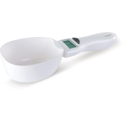 Lamart - Vážiaca lyžica s LCD displejom 2xAAA biela