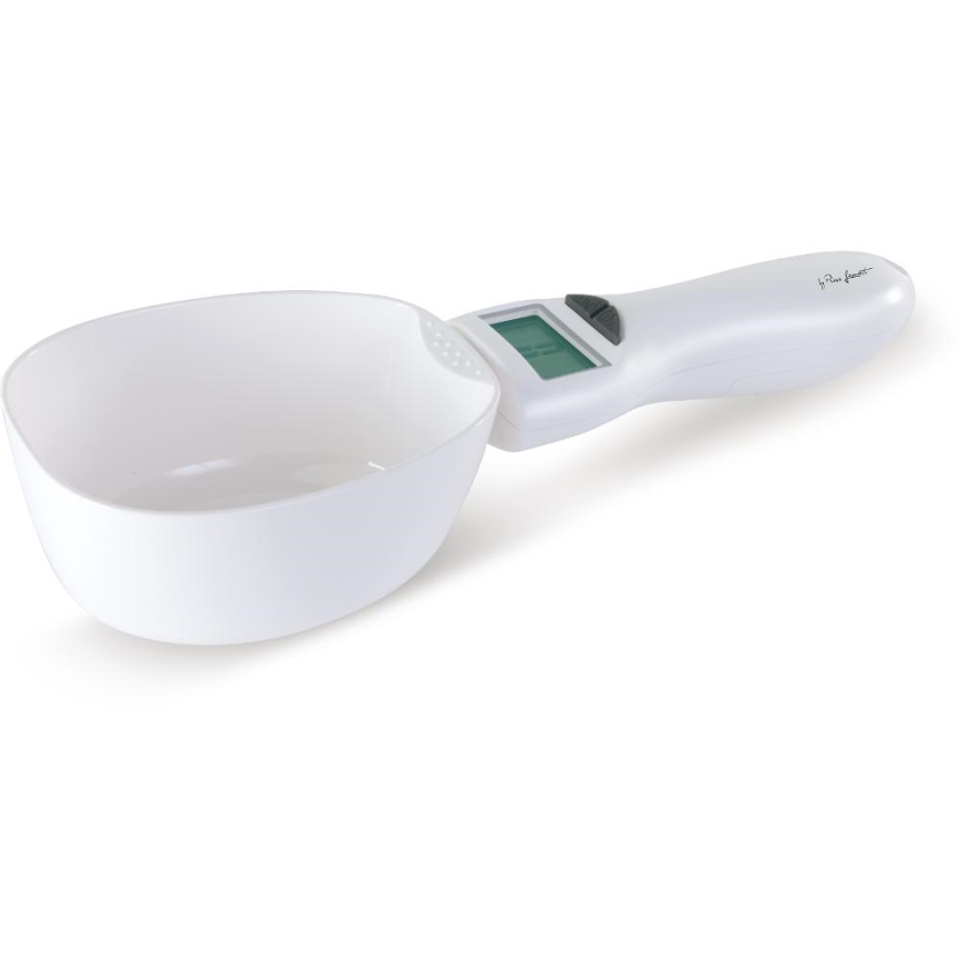 Lamart - Vážiaca lyžica s LCD displejom 2xAAA biela