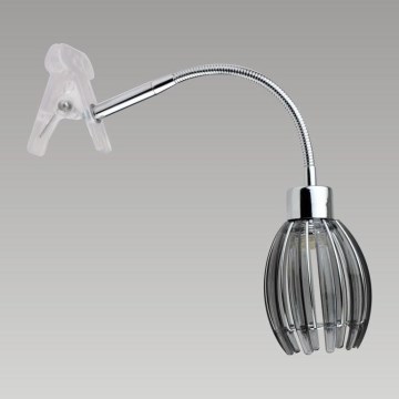 Lampa s klipom EZZO 1xG9/33W/230V dymová