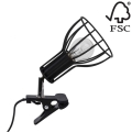 Lampa s klipom MEGAN 1xE14/40W/230V – FSC certifikované