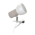 Lampa s klipom SVENDA 1xE27/60W/230V dub