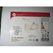 Lampenwelt - LED Nástenné svietidlo 1xGU10/5W/230V