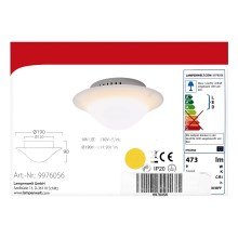 Lampenwelt - LED Stropné svietidlo LED/9W/230V