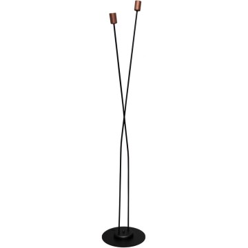 Lampová noha HARVARD 2xE27/15W/230V medená