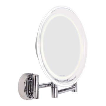 Lanaform - LED nástenné kozmetické zrkadlo WALL LED/4xAAA