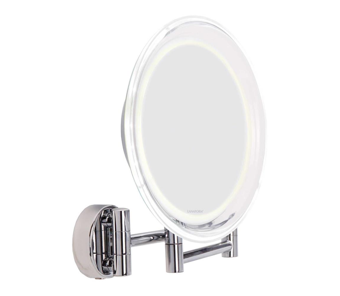 Lanaform - LED Nástenné kozmetické zrkadlo WALL LED/4xAAA 7259