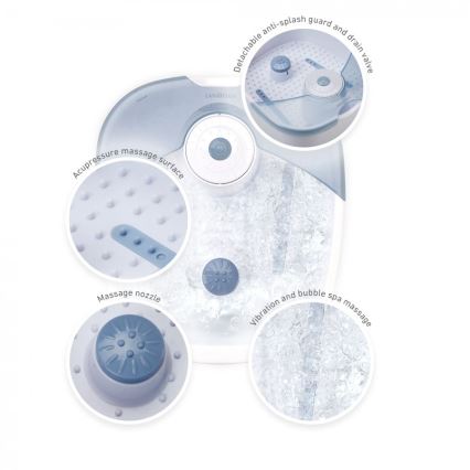 Lanaform - Masážna vaňa na nohy FOOT SPA 60W/230V