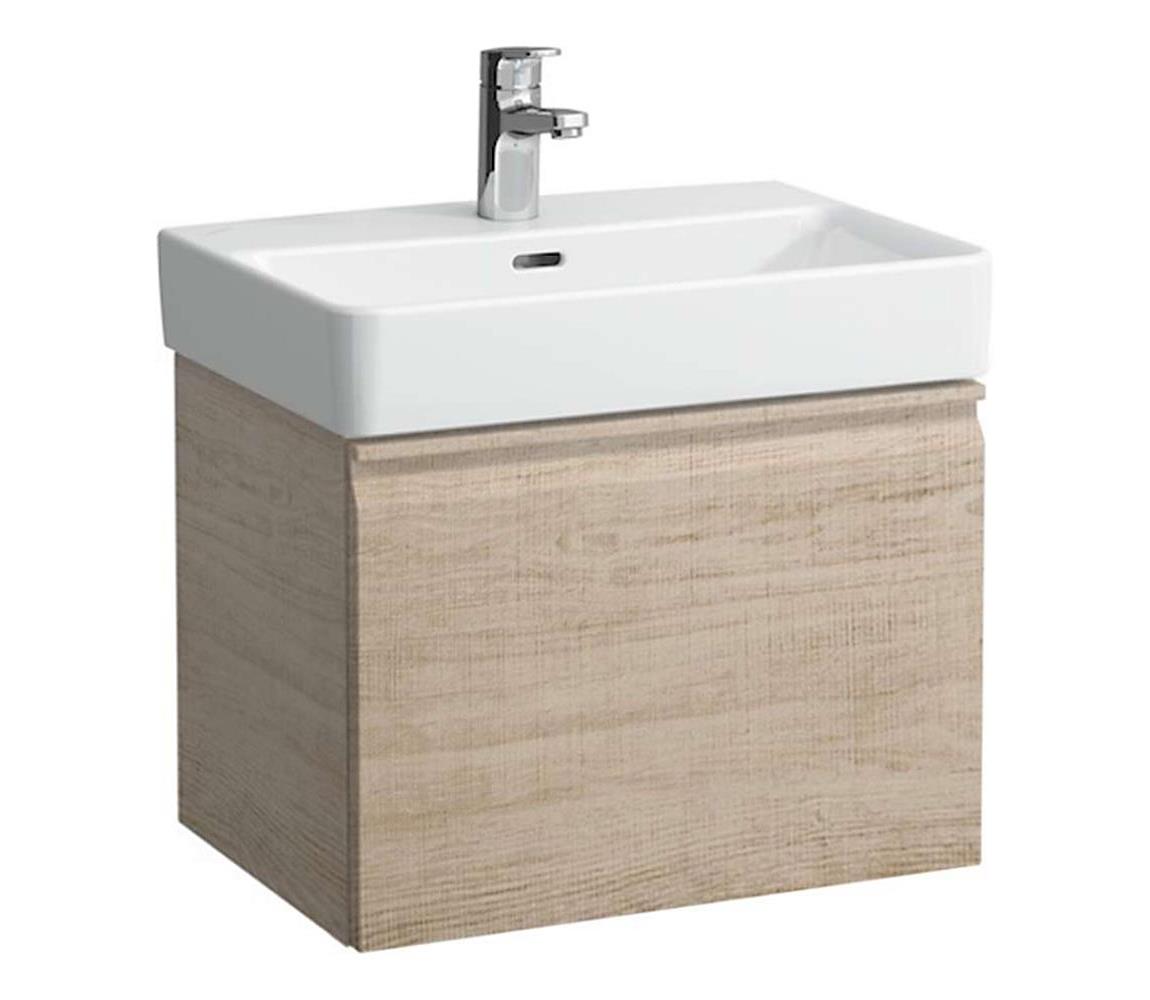 LAUFEN H4833720964791 - Kúpeľňová skrinka pod umývadlo PRO 57 cm dub H4833720964791
