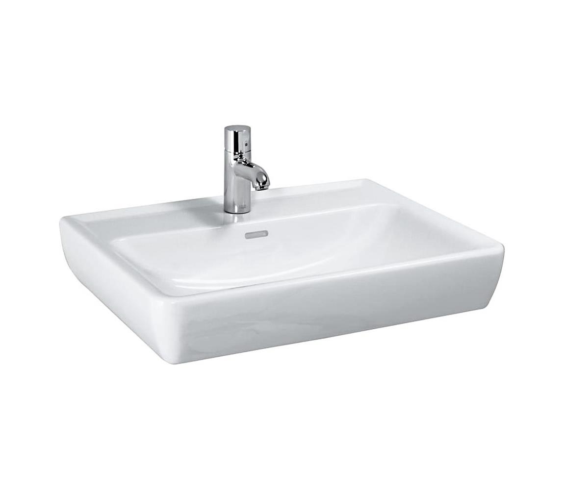 LAUFEN H8189510001041 - Umyvadlo na dosku/závesné PRO 55x48 cm keramika/biela H8189510001041