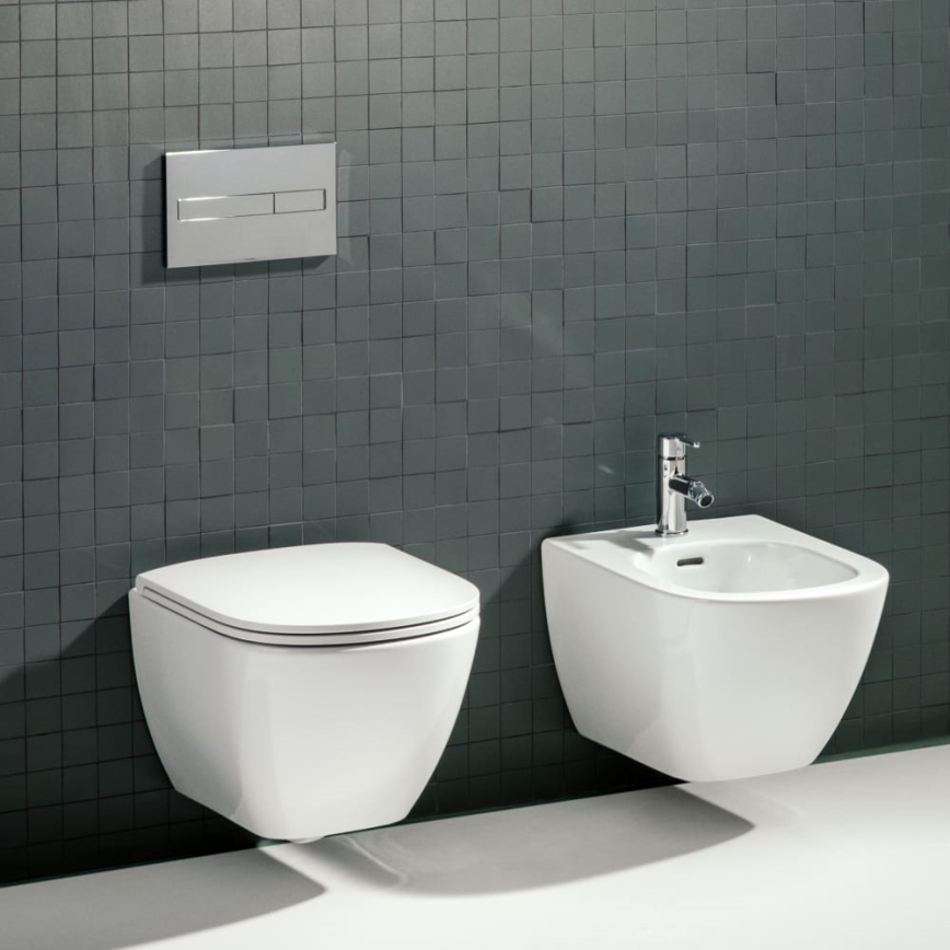 LAUFEN H8300810003021 - Závesný bidet LUA keramika/biela