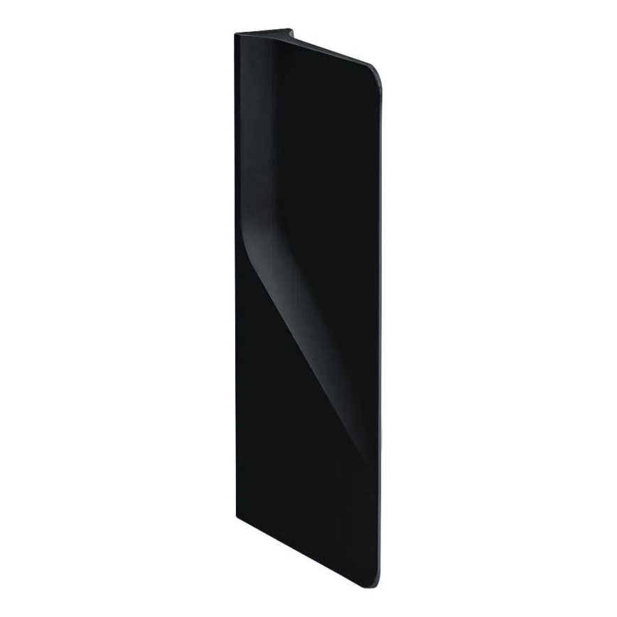 LAUFEN H8472800200001 - Pisoárová deliaca stena VAL 69x37 cm keramika/lesklá čierna