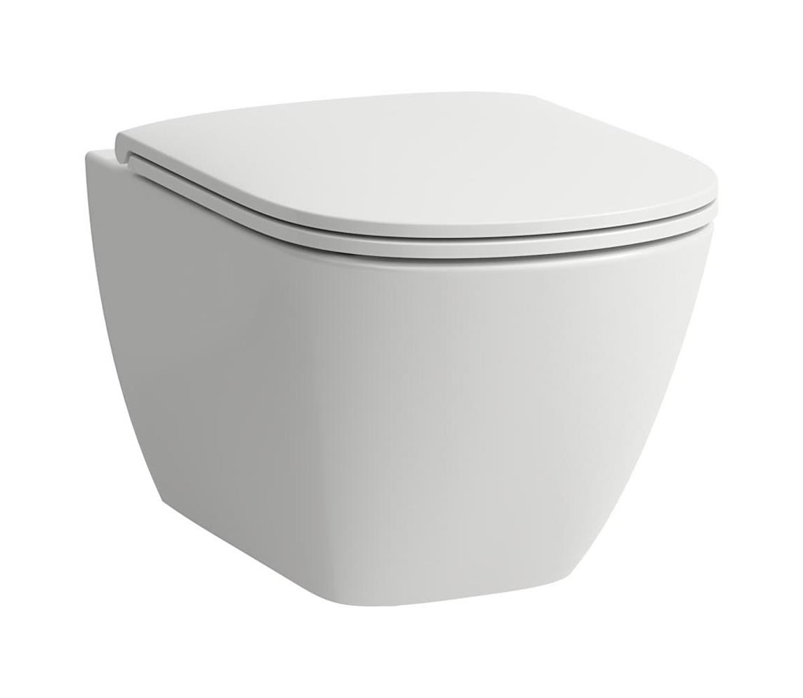 LAUFEN H8660800000001 - Závesné WC LUA keramika/biela + sedadlo SoftClose LUA biele H8660800000001