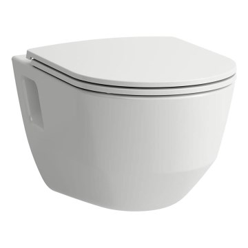 LAUFEN H8669540000001 - Závesné WC PRO keramika/biela + WC sedadlo SoftClose PRO duroplast/biela