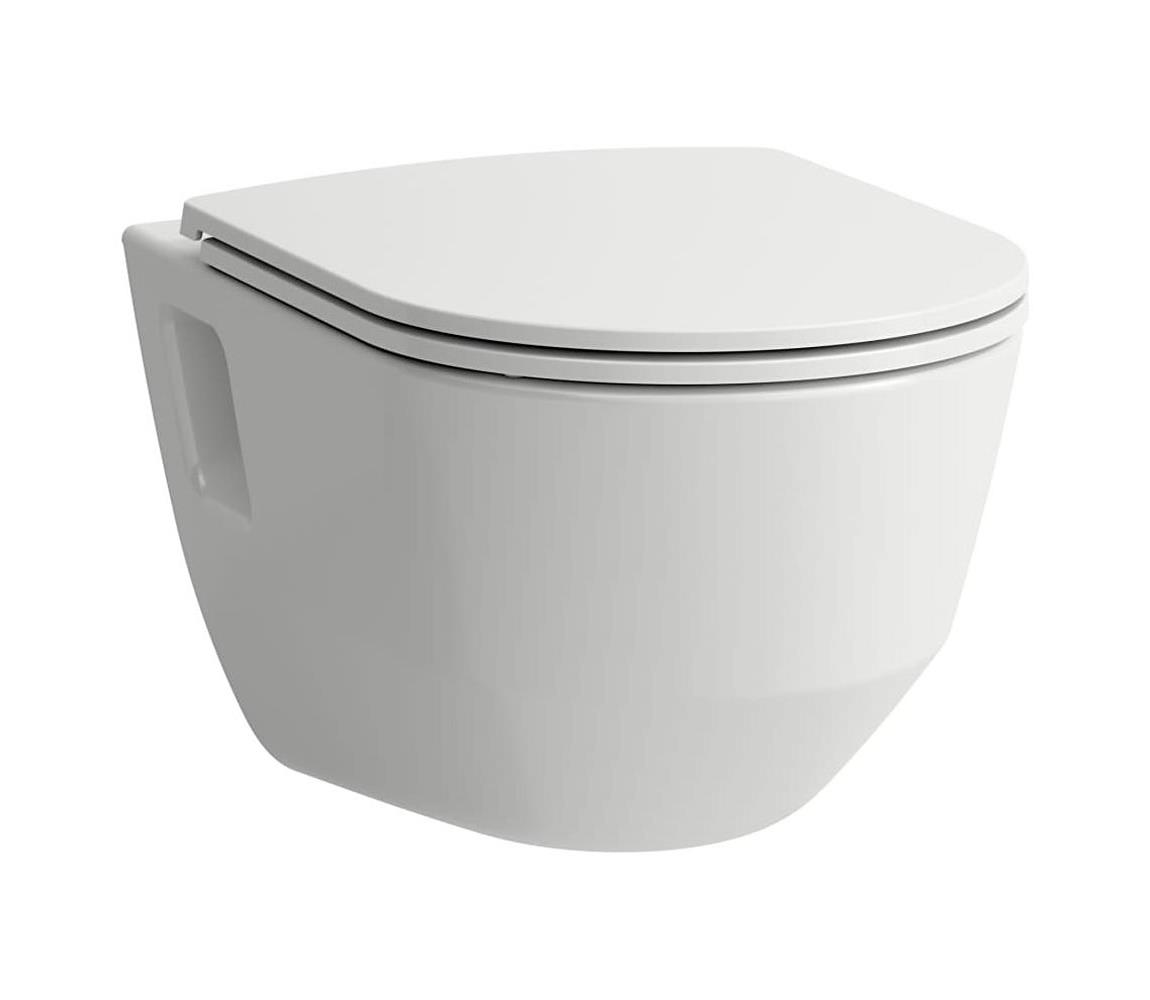 LAUFEN H8669540000001 - Závesné WC PRO + WC sedadlo SoftClose PRO H8669540000001