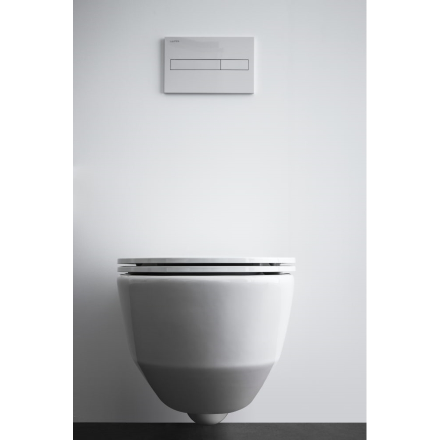 LAUFEN H8669540000001 - Závesné WC PRO keramika/biela + WC sedadlo SoftClose PRO duroplast/biela