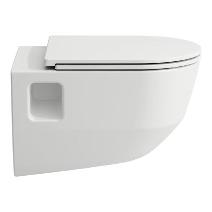 LAUFEN H8669540000001 - Závesné WC PRO keramika/biela + WC sedadlo SoftClose PRO duroplast/biela